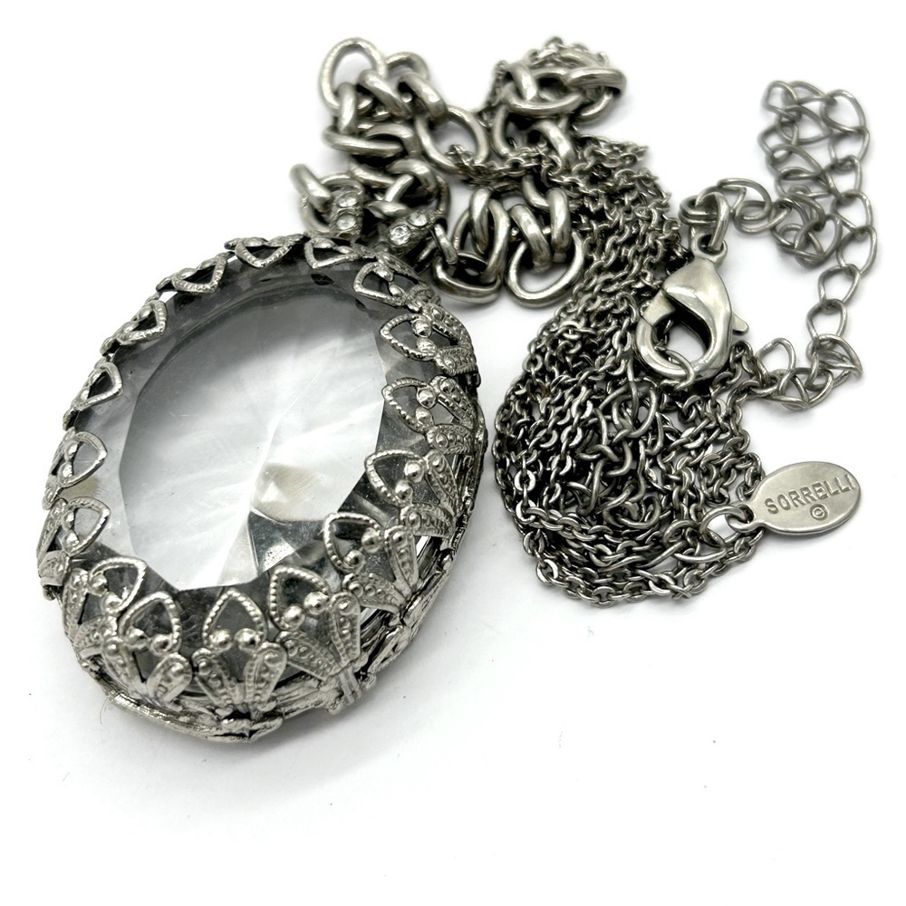 Sorrelli Huge Crystal Pendant Necklace